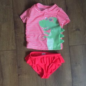 3-6 Month Girls Swimsuit